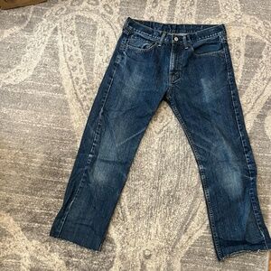 LEVI's 505 rip stop jeans